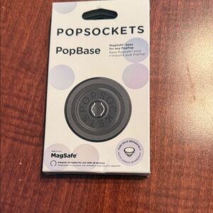 PopSockets PopBase Black Adapter for MagSafe